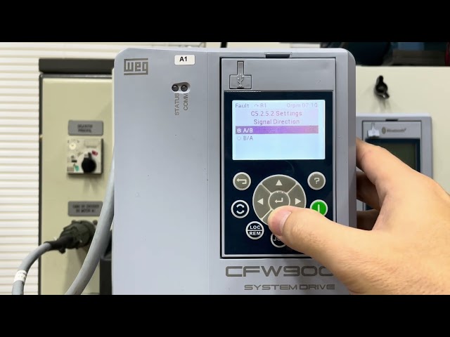 CFW900 Oriented Startup - Vector with Encoder (Run for Imr)