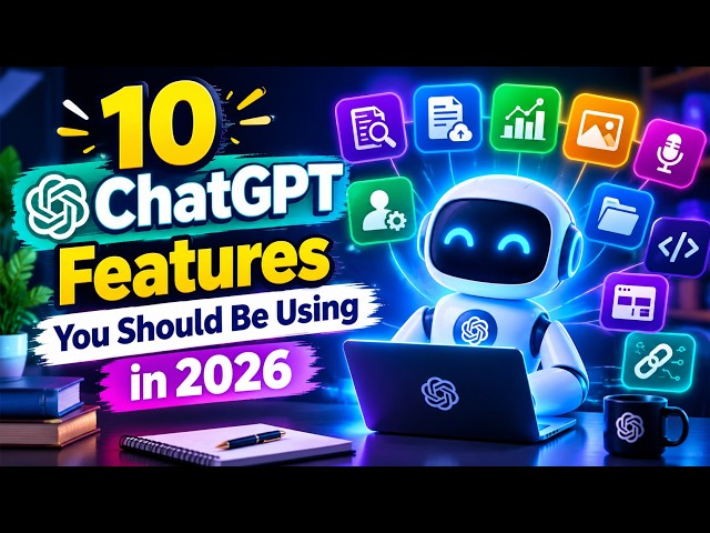 10 ChatGPT Features You Should Be Using in 2026 | AI Tips & Tricks