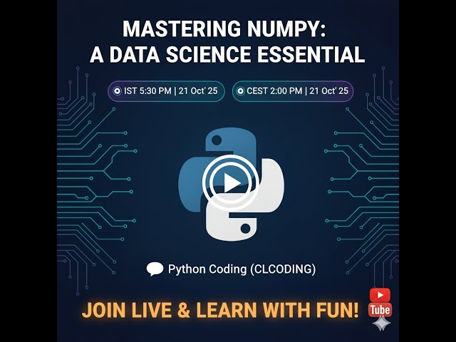 Mastering NumPy: A Data Science Essential | Part 1