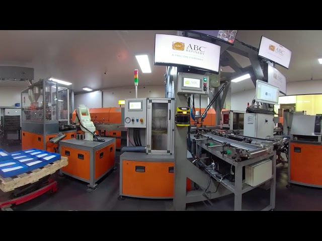ABC Refinery in 360° - Barring 1kg Silver Bars!