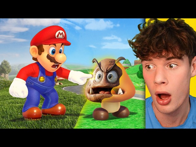 Mario Odyssey, but everything I touch turns REALISTIC