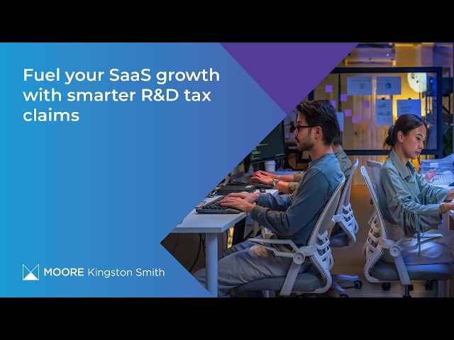 Scaling SaaS videos: R&D tax relief for SaaS scale-ups