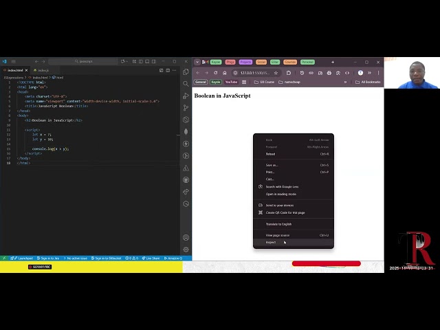Booleans in JavaScript | Learn JavaScript in 2025