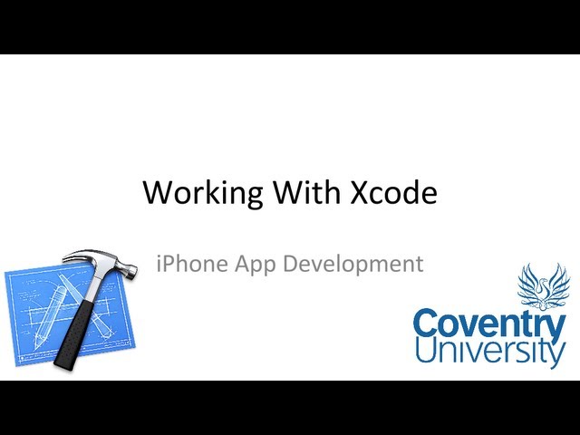 Working with Xcode