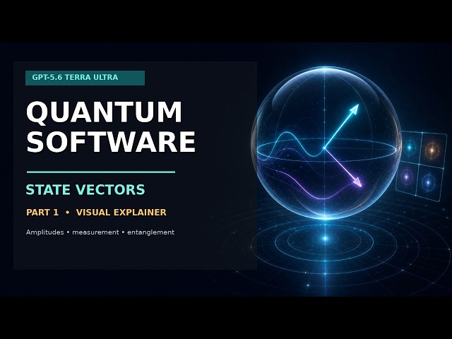 Quantum Software Explained by GPT-5.6 Terra Ultra — Part 1: State Vectors