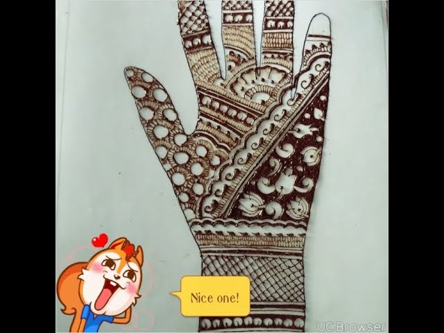 Full hand mehandi design / bharwa design / stylish bharwa design