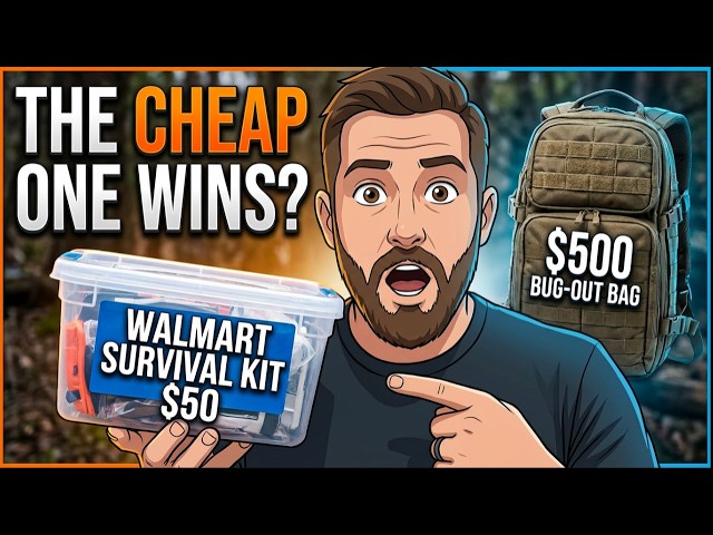 The $50 Walmart Survival Kit That Beats a $500 Bug Out Bag