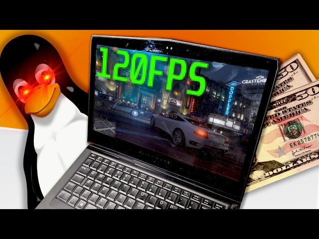 Building the ULTIMATE Linux Gaming Laptop FOR $100.. (w/ OLED)