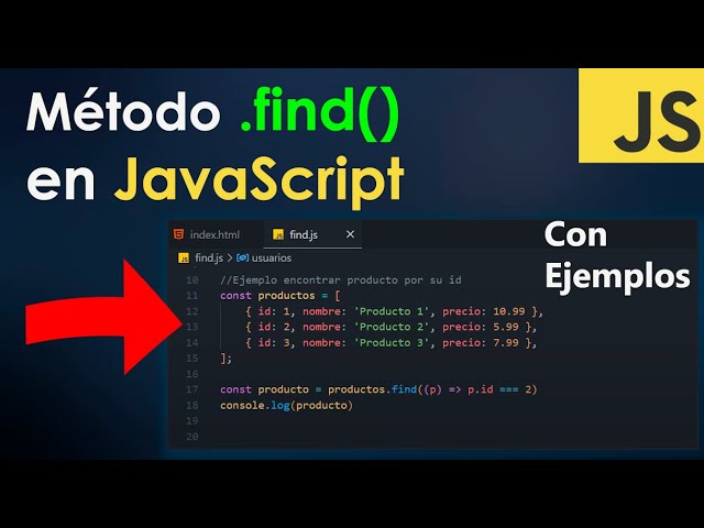 find method in JavaScript