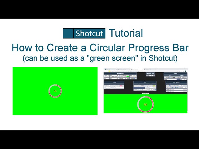 Create a Circular Progress Bar