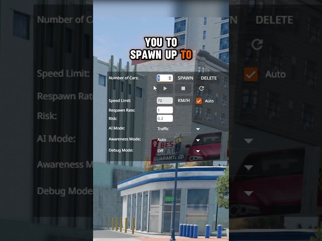 BeamNG Tips & Tricks No.14 🚦🚗 TRAFFIC JAM! #shorts