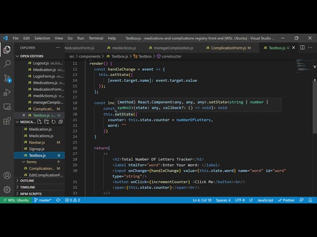 React Live Coding - Code