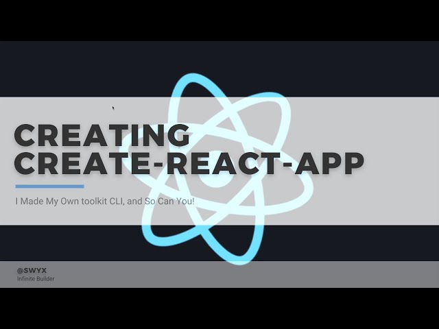 Creating create-react-app - Shawn Wang @ ReactNYC