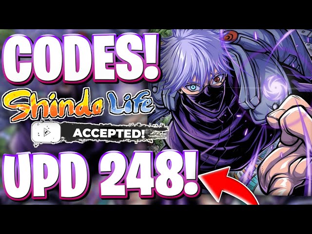 👑*UPDATE 248* ALL NEW UPDATE 248 CODES FOR SHINDO LIFE 2 | ROBLOX SHINDO LIFE CODES