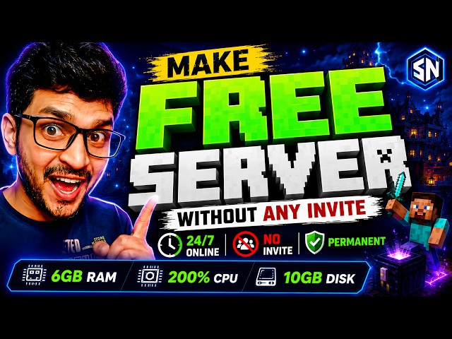Is THIS The New Best Free 24/7 Minecraft Server Host? | Make 24/7 Free Minecraft Server🟩