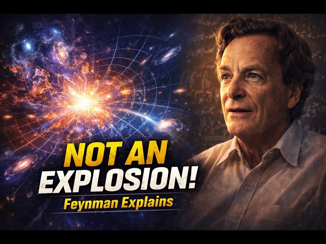 The Big Bang Was NOT an Explosion | Richard Feynman’s Mind-Blowing Explanation