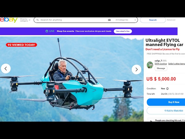 Buying Your First eVTOL: 5 Cheapest eVTOL Aircraft That You Can Order Online Today