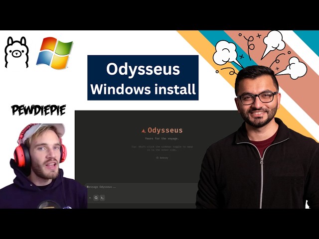 Install PewDiePie Odysseus on Windows manually (no Docker needed)