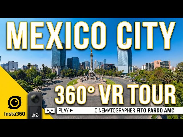 Insta360 oneX shot of Mexico City in 5K