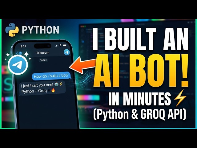 Build Your Own AI Bot on Telegram for Free (Python + Groq)
