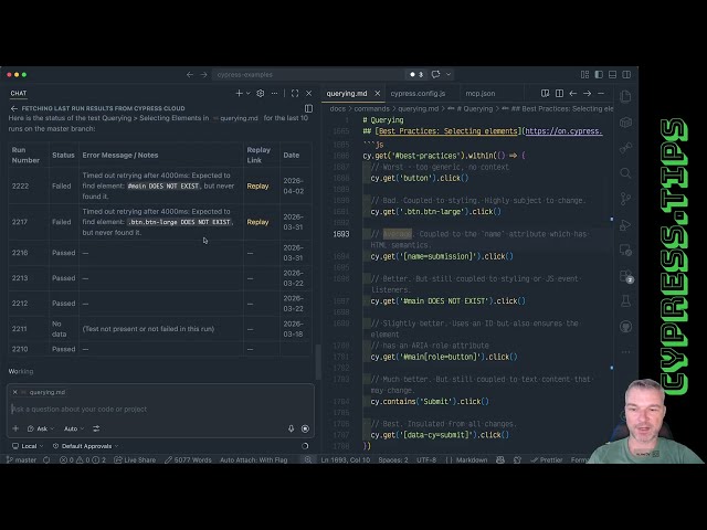 Cypress MCP Demo