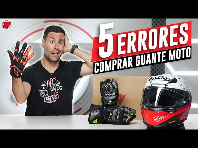 5 MISTAKES when buying MOTORCYCLE GLOVES | Motocard Guide 🧤