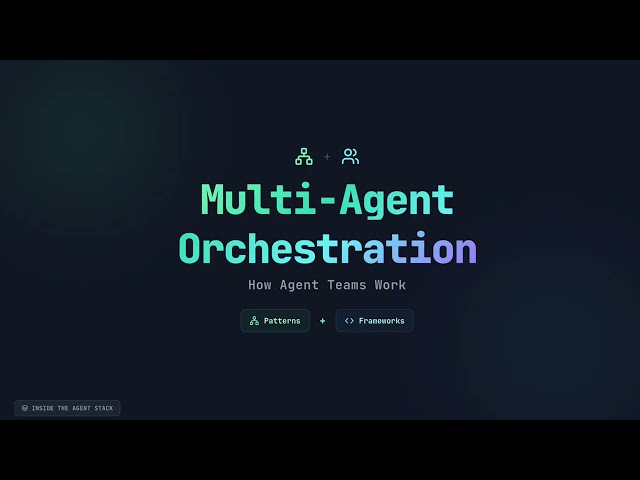 Multi-Agent Orchestration Explained: From Patterns to Production