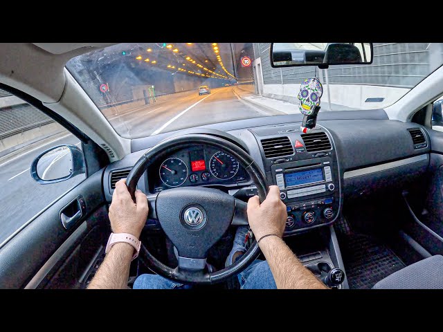 2006 Volkswagen Jetta Bora Vento Sagitar Mk5 [1.9 TDI 105 hp] |0-100| POV Test Drive #2172 Joe Black