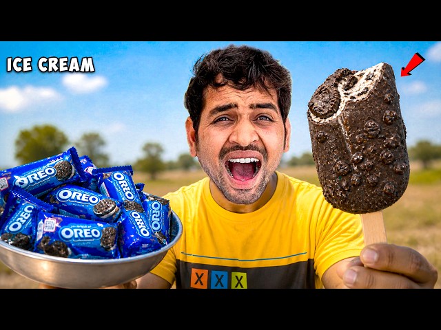 How To Make Oreo Ice Cream at Home 😋 | 100% Real