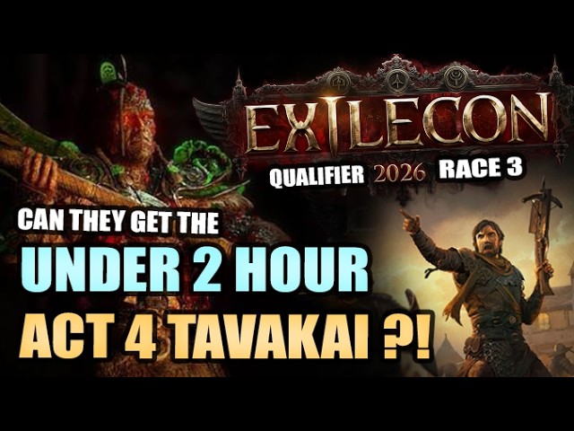 An Absolute Rollercoaster of a Race - PATH of EXILE 2 Exilecon Qualifier 3 of 4