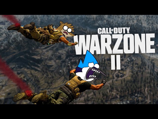 MORDECAI & RIGBY PLAY MORE WARZONE (Funny Warzone Voice Impression Moments)