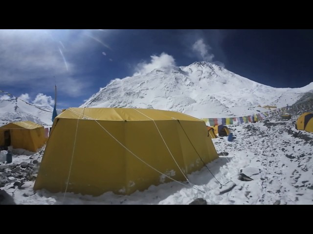 360度動画テスト 6400mアドバンスドキャンプ  エベレストに行ってきます！