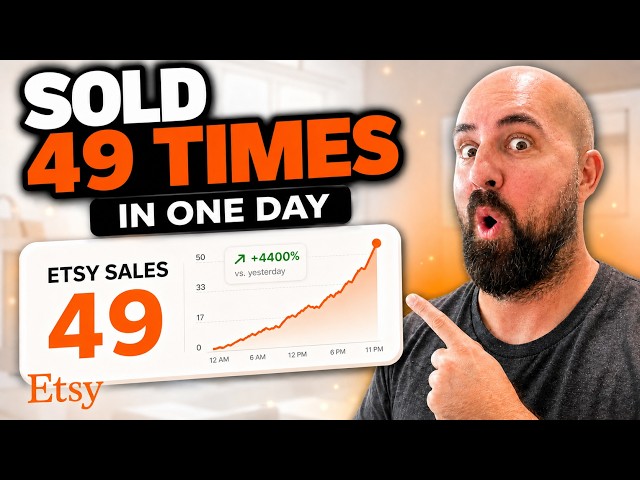 Making Best Selling Etsy Digital Products Using Claude (This is INSANE!)