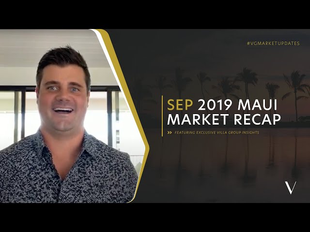 September 2019 Market Update | Buyer And Seller Tips | Villa Group