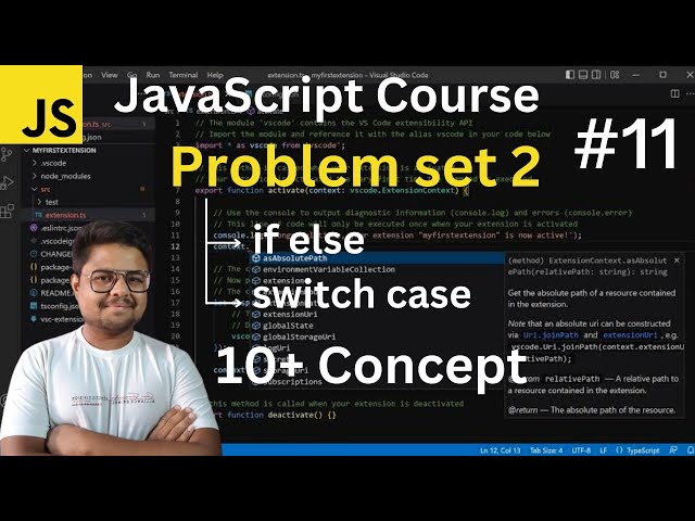 javascript problem set 2 | javascript tutorial in Hindi