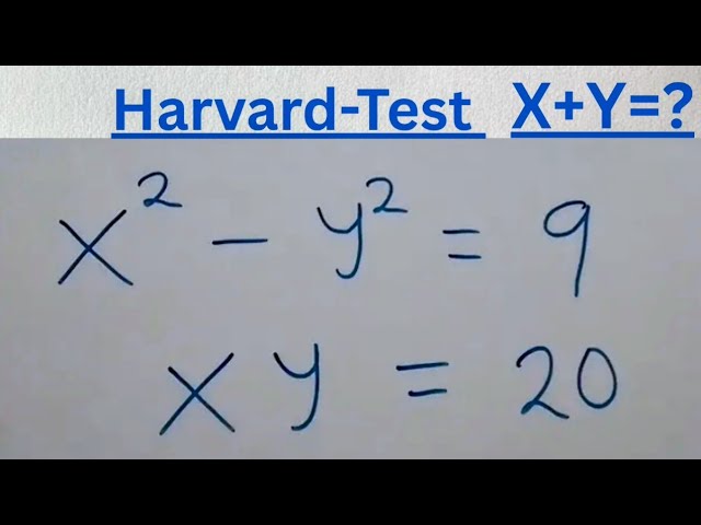USA | Can you solve this? | Math Olympiad 