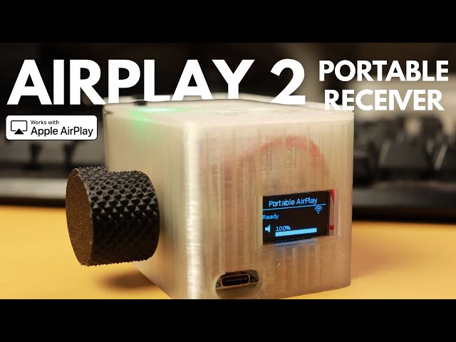 I Made a AirPlay 2 Portable Receiver | Add Airplay to Any Speaker | Raspberry Pi + I2S DAC