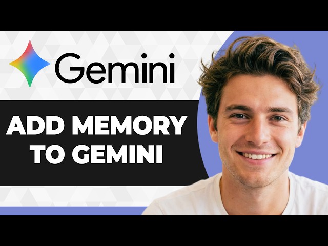 How to Add Memory to Google Gemini (Step By Step) (2026 Guide)