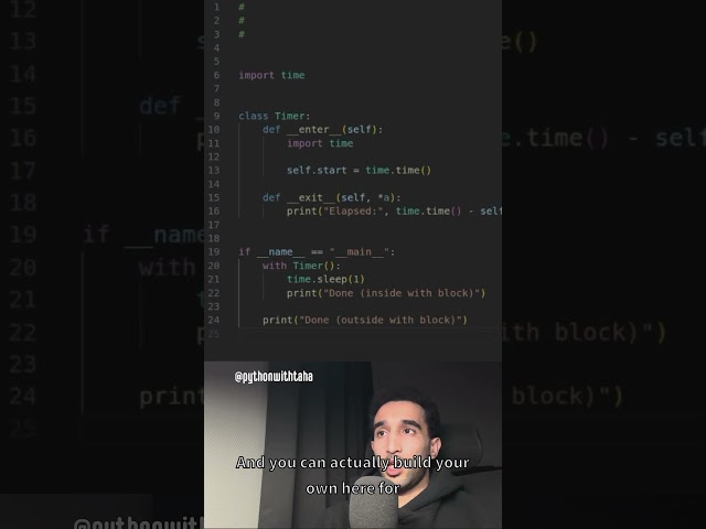 “With” in python, what actually happens #python #coding #programming #pythonprogramming #tutorial