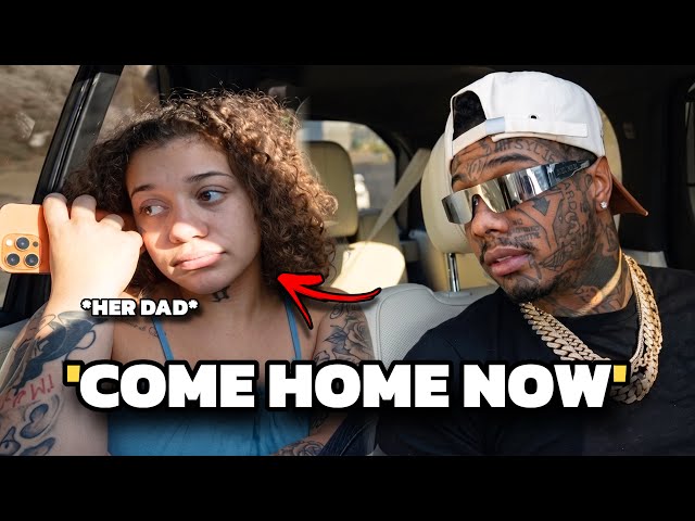 Nevaeh DAD Calls Her During HEATED Argument With Blueface...😳