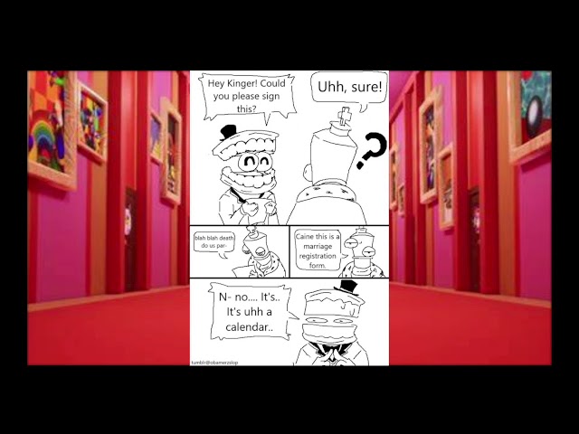 Caine X Kinger || Digital Circus COMIC DUB