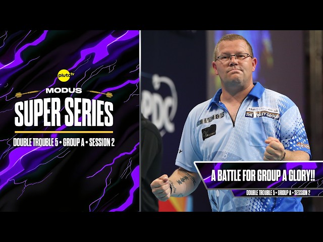 CAN HE DEFEND HIS TITLE? 🏆 🎯 | Darts Highlights | Double Trouble 5 Group A Session 2