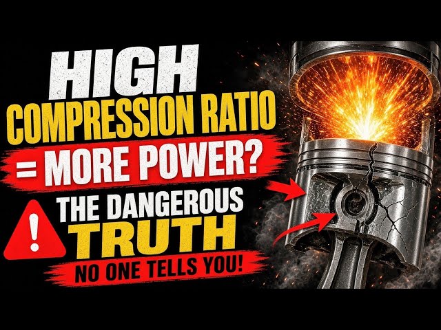 High Compression Ratio = More Power? The Dangerous Truth No One Tells You
