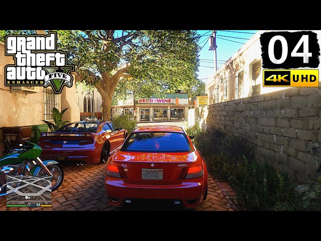 Grand Theft Auto V Enhanced Edition Gameplay Walkthrough Part 4 - PC 4K 60FPS No Commentary