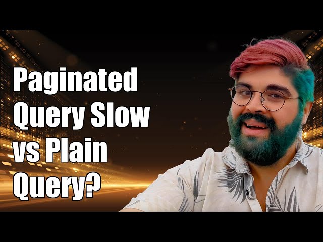 Why is Paginated Query Slower than Plain Query in Spring Data? Explained!