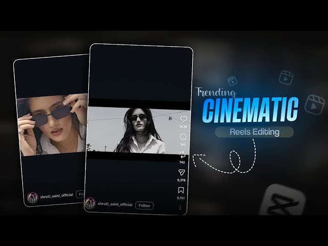 Trending BLACK CINEMATIC EFFECT reels editing in CapCut || Cinematic edit || Artistrajk