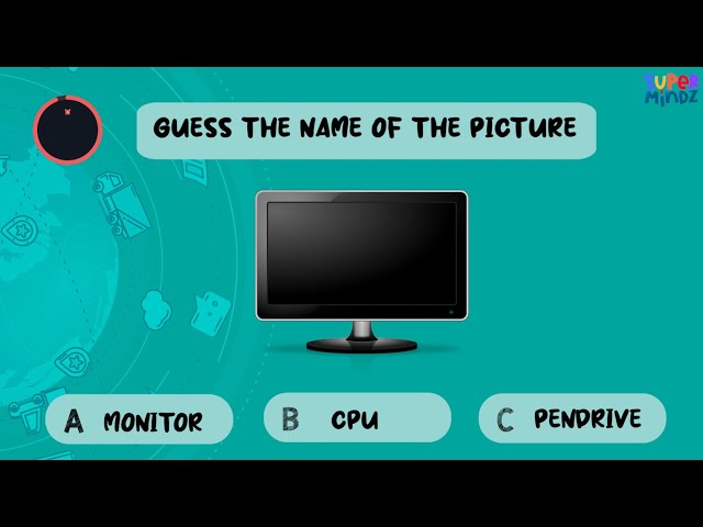 GUESS THE ELECTRONIC GADGET | Parts of a computer | For Kids | SuperMindz