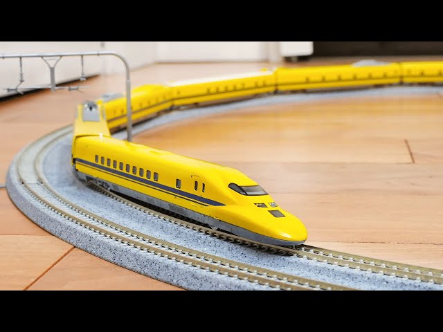 Kato N Scale Doctor Yellow Shinkansen Train Unboxing