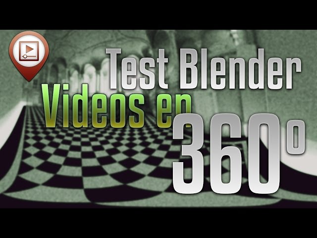 Test vídeo en 360 con Blender