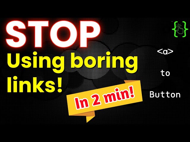 Styling HTML Anchor Tag (Link) To Look Like A Button | CSS Tutorial | Style link as button